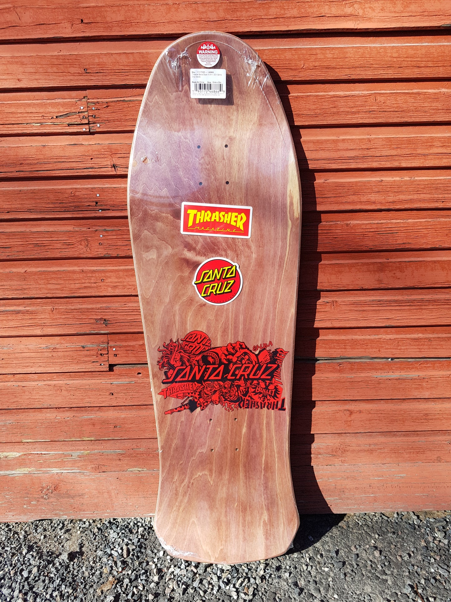 Santa Cruz x Thrasher Salva Oops 10"
