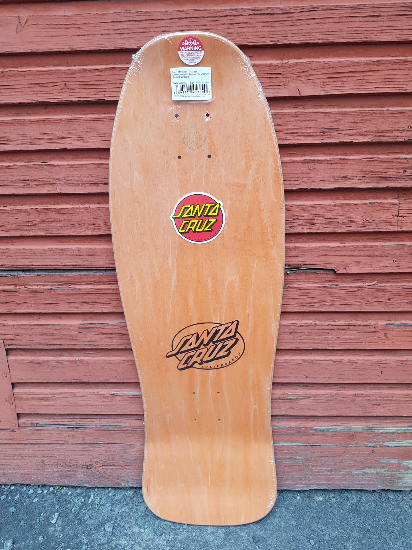 Santa Cruz Jeff Kendall Pumpkin 10"