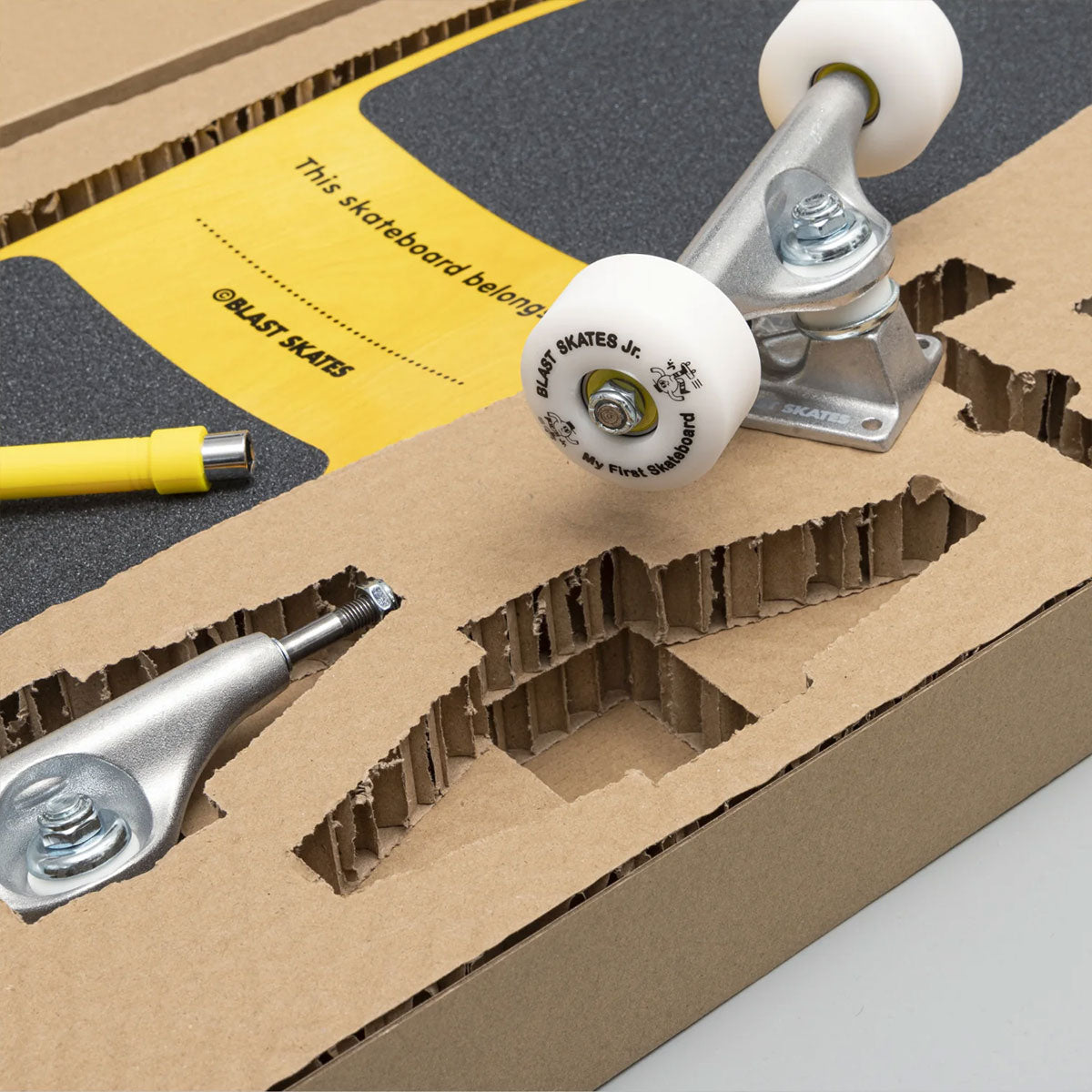 Blast Skates: My first skateboard