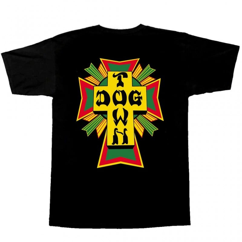 Dogtown Cross Logo T-shirt Rasta