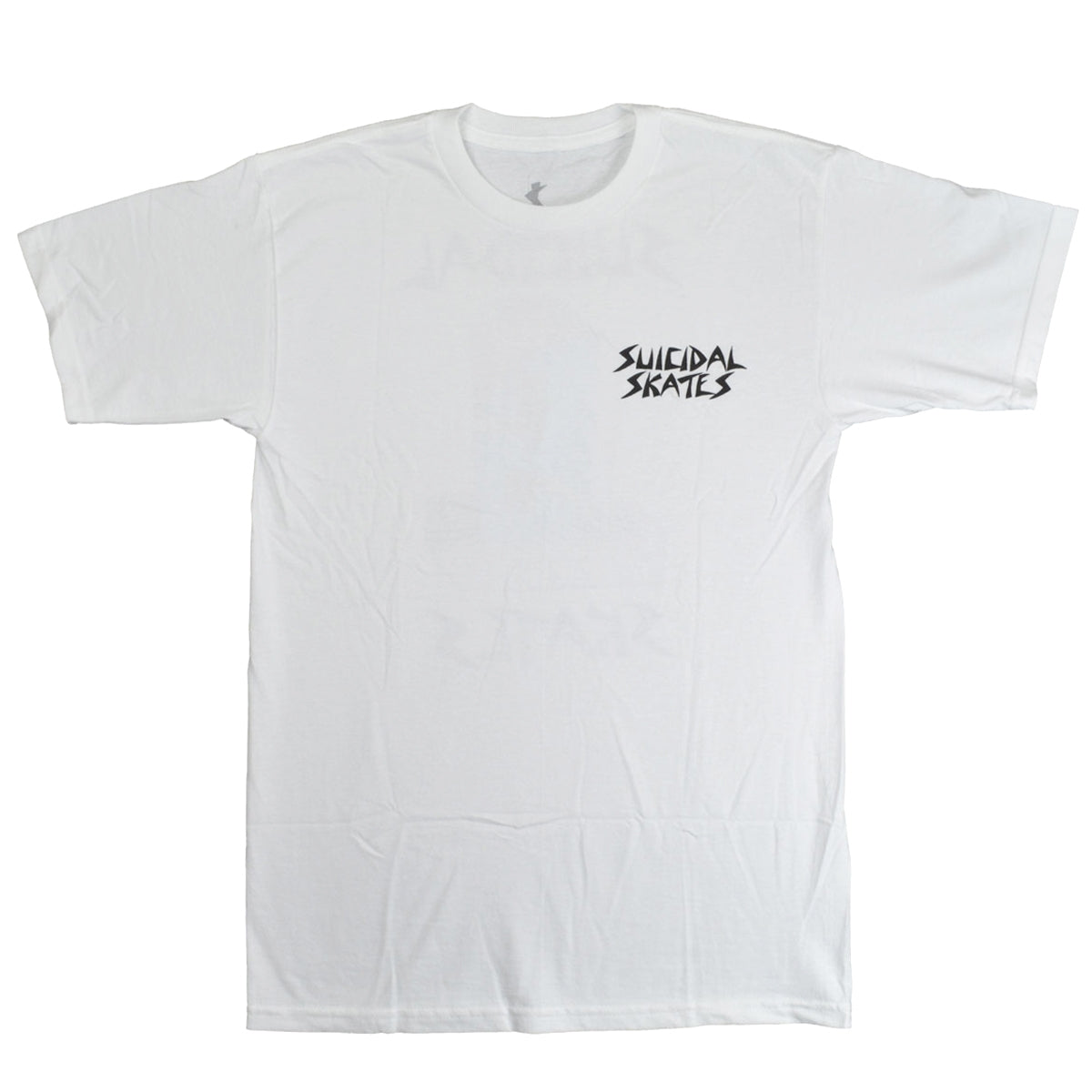 Suicidal Skates Pool Skater hvit T-skjorte