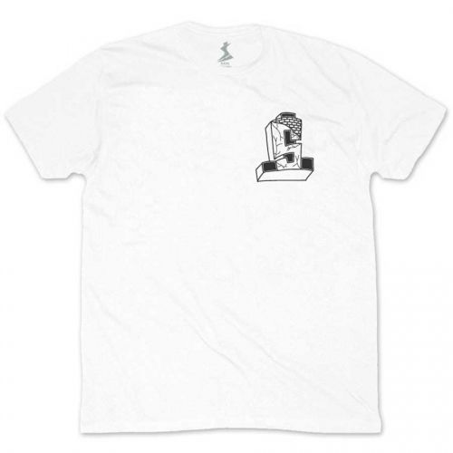 Suicidal Skates Pool Skater hvit T-skjorte