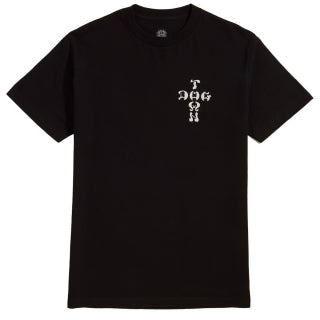 Dogtown Cross Logo svart T-skjorte