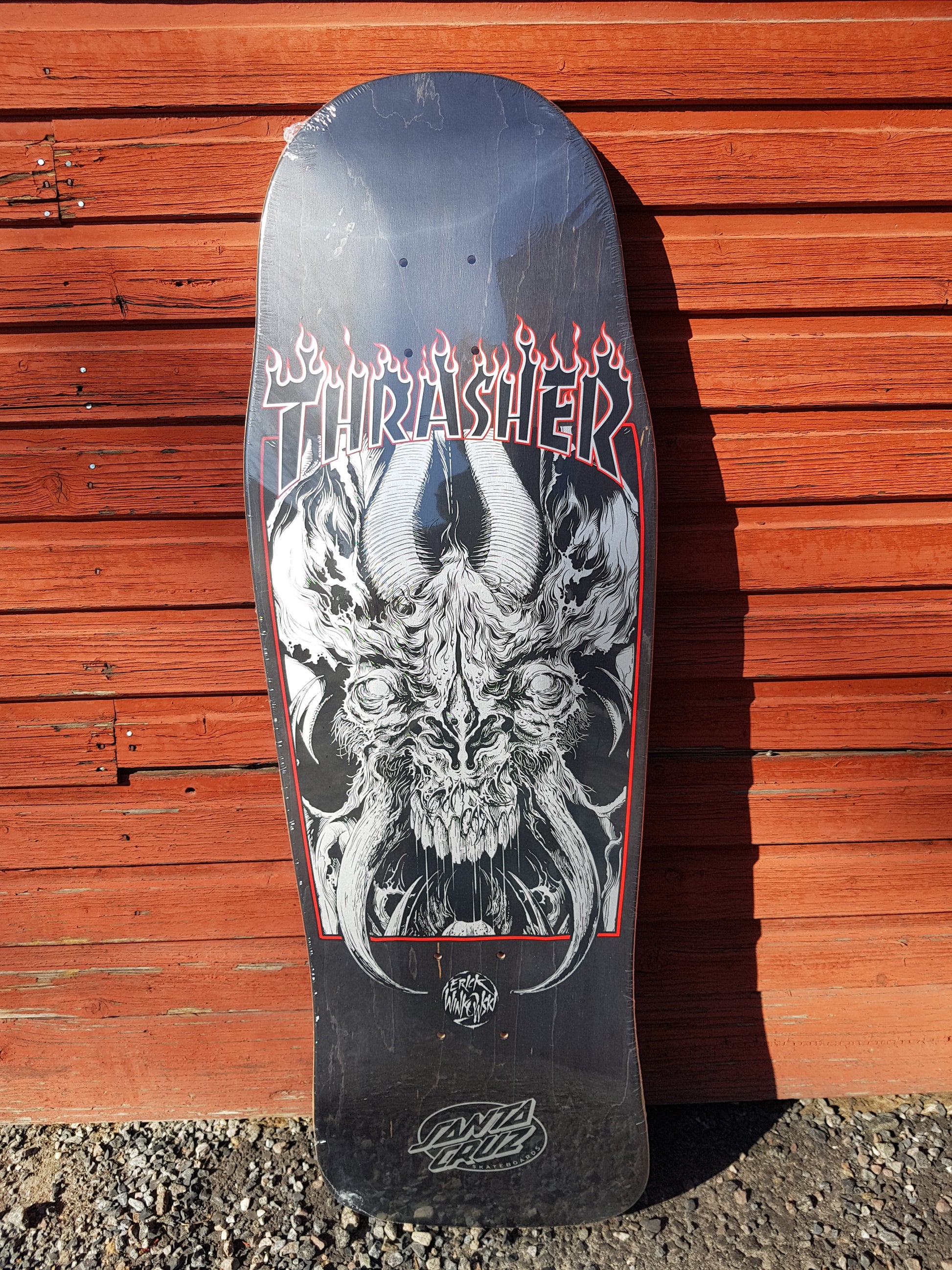 Santa Cruz Skateboard Deck Thrasher Tech Deck X Thrasher Screaming