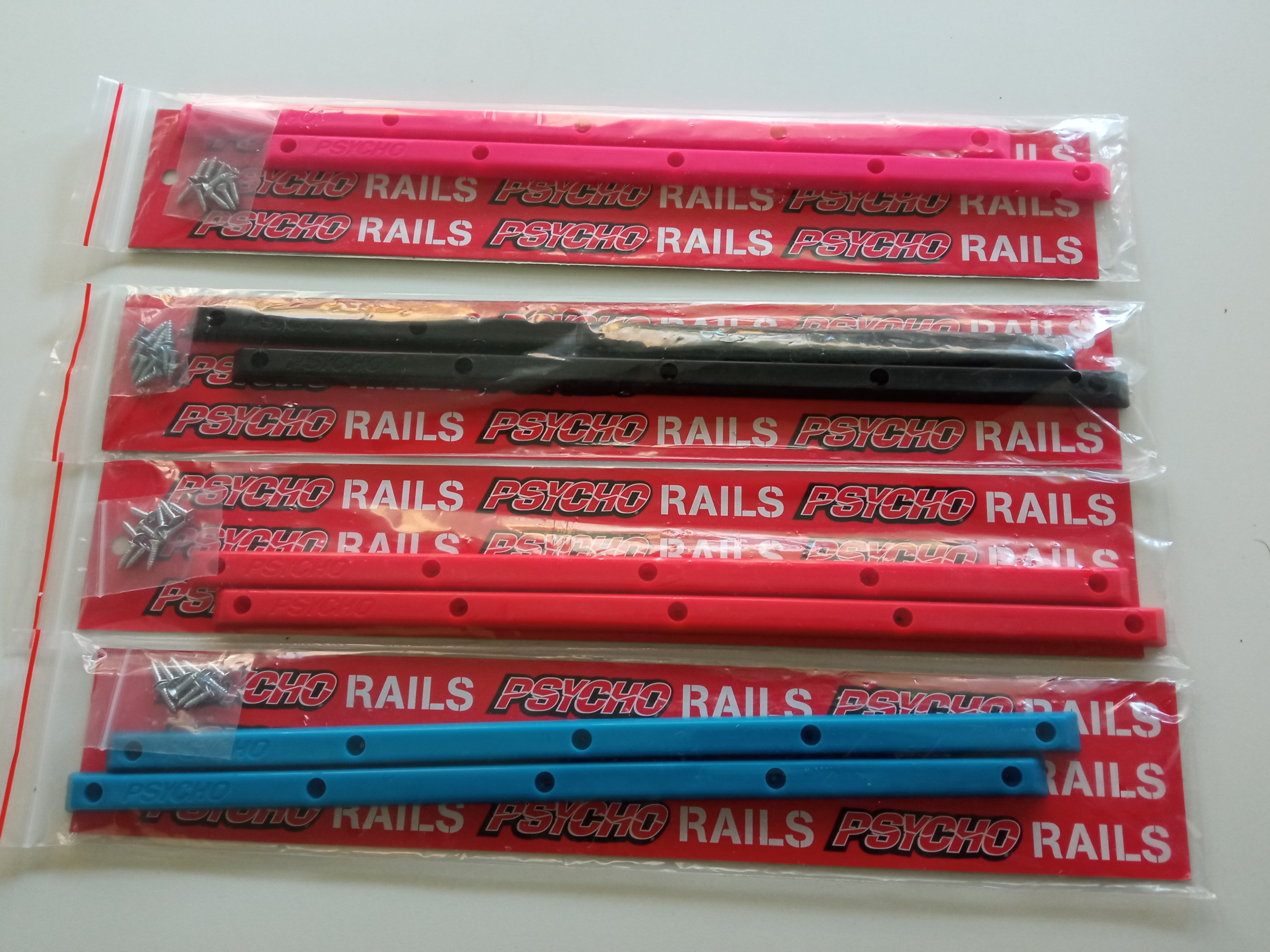 Dark Red Rails Psycho Rails – Red Garage Skateboarding