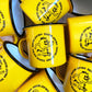Enamel mascot mug