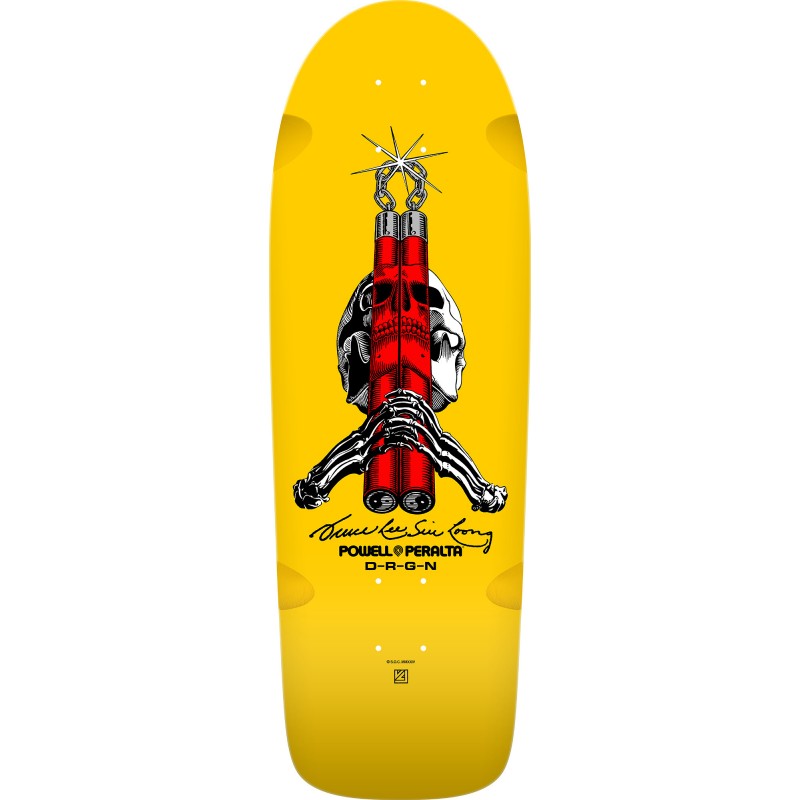 Powell Peralta Skull and Nunchucks Bruce Lee Colab 10"
