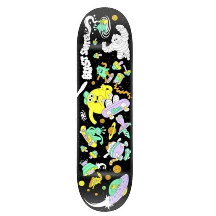 Blast Skates space junk 8.25"