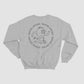 Round logo crew neck